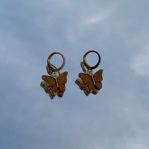 brown butterfly huggies